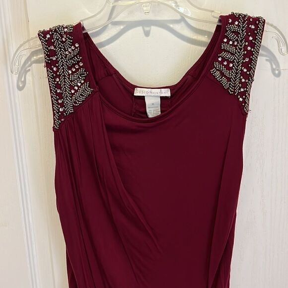 Design History tank with beading - Picture 3 of 5